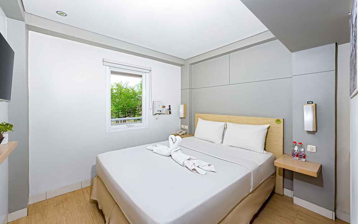 Interior Deluxe Double di IXO Hotel Bekasi